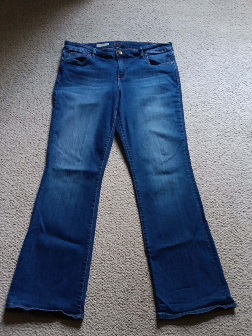 Kut from the Kloth Dark Blue Bootcut Jeans